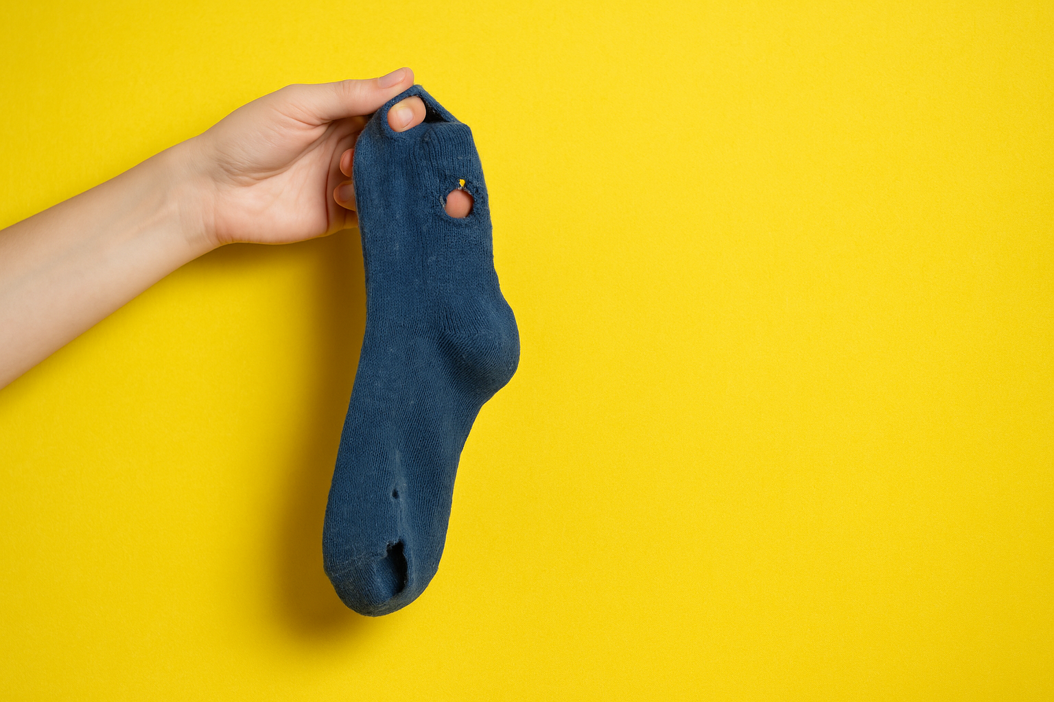 Srumpa med flera hål i